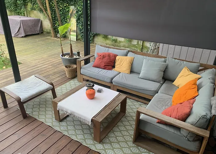 Lägenhet Superbe T3- Two Bedrooms With Garden And Petanque! Perfect Spot! Bordeaux