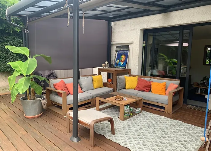 Superbe T3- Two Bedrooms With Garden And Petanque! Perfect Spot! Lägenhet Bordeaux